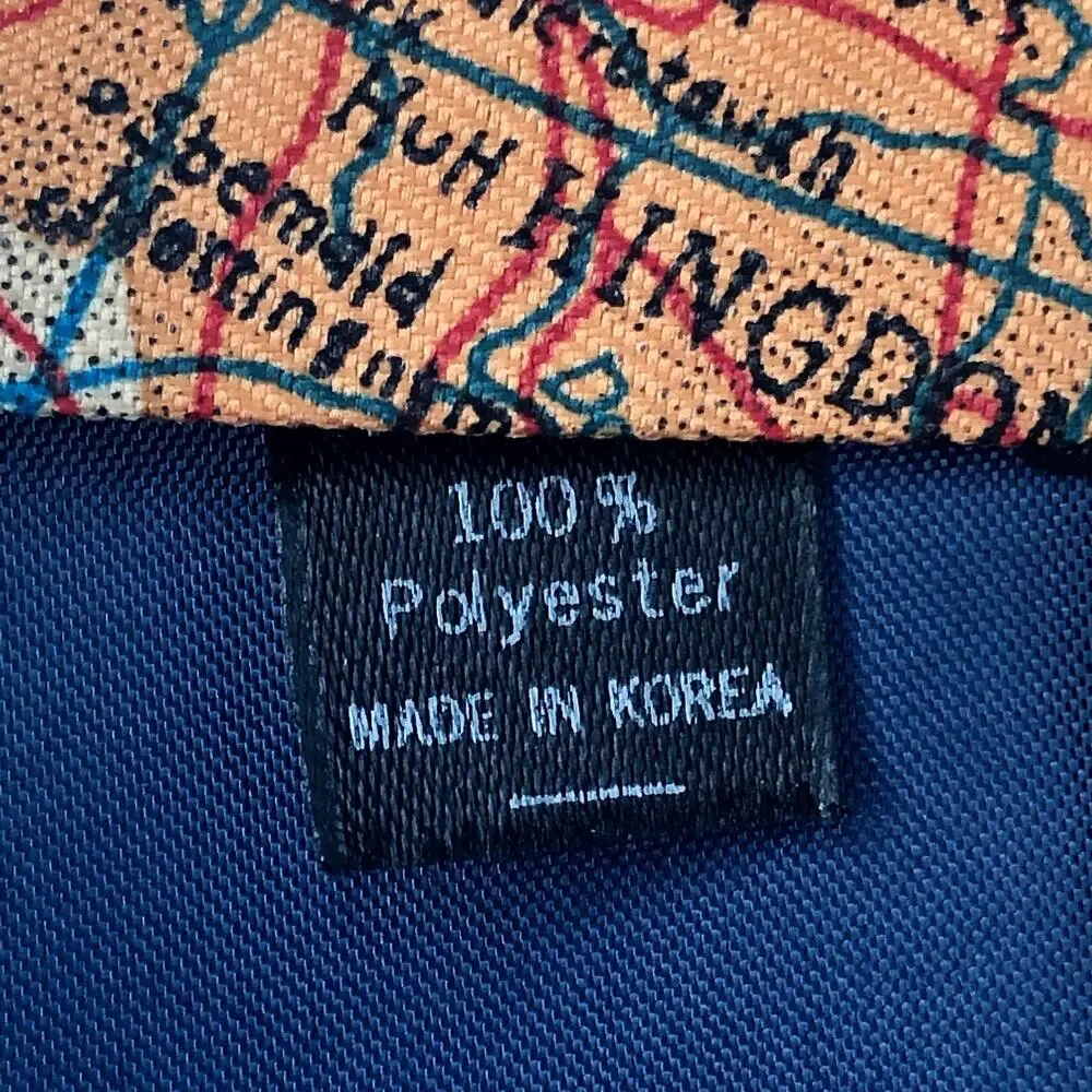 World Map Tie